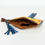 American Darling Coin Purse Hair On Genuine Leather Western Women Bag |Handbag Wallet Purses