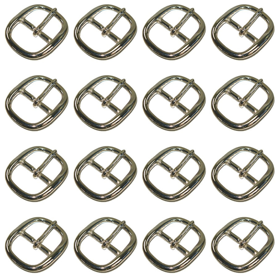 Hilason 5/8 inch Die Cast Trigger Snap Round Eye Set Of 16 - Uhorse