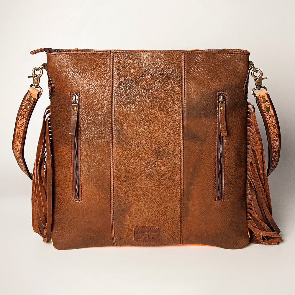 American Darling Large Crossbody Saddle Blanket Genuine Leather Western Women Bag Handbag Purse | Travel Bags College Casual