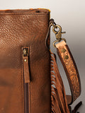 American Darling Large Crossbody Saddle Blanket Genuine Leather Western Women Bag Handbag Purse | Travel Bags College Casual