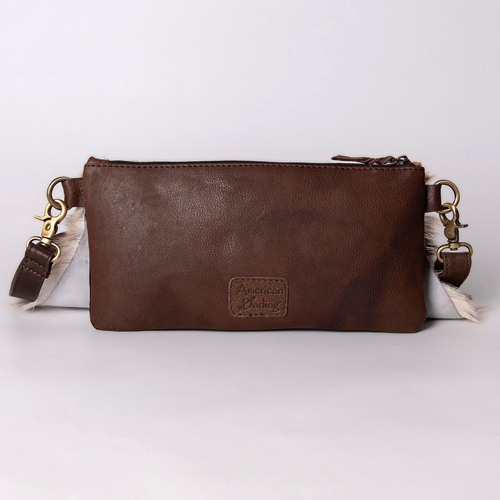 American Darling Cross Body Hair-On Genuine Leather Western Women Bag | Pink Handbag Purse Crossbody for Cute