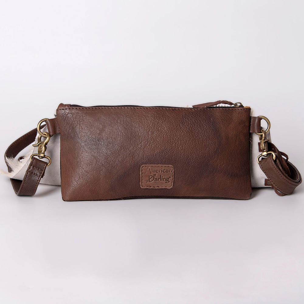American Darling Cross Body Hair-On Genuine Leather Western Women Bag | Pink Handbag Purse Crossbody for Cute