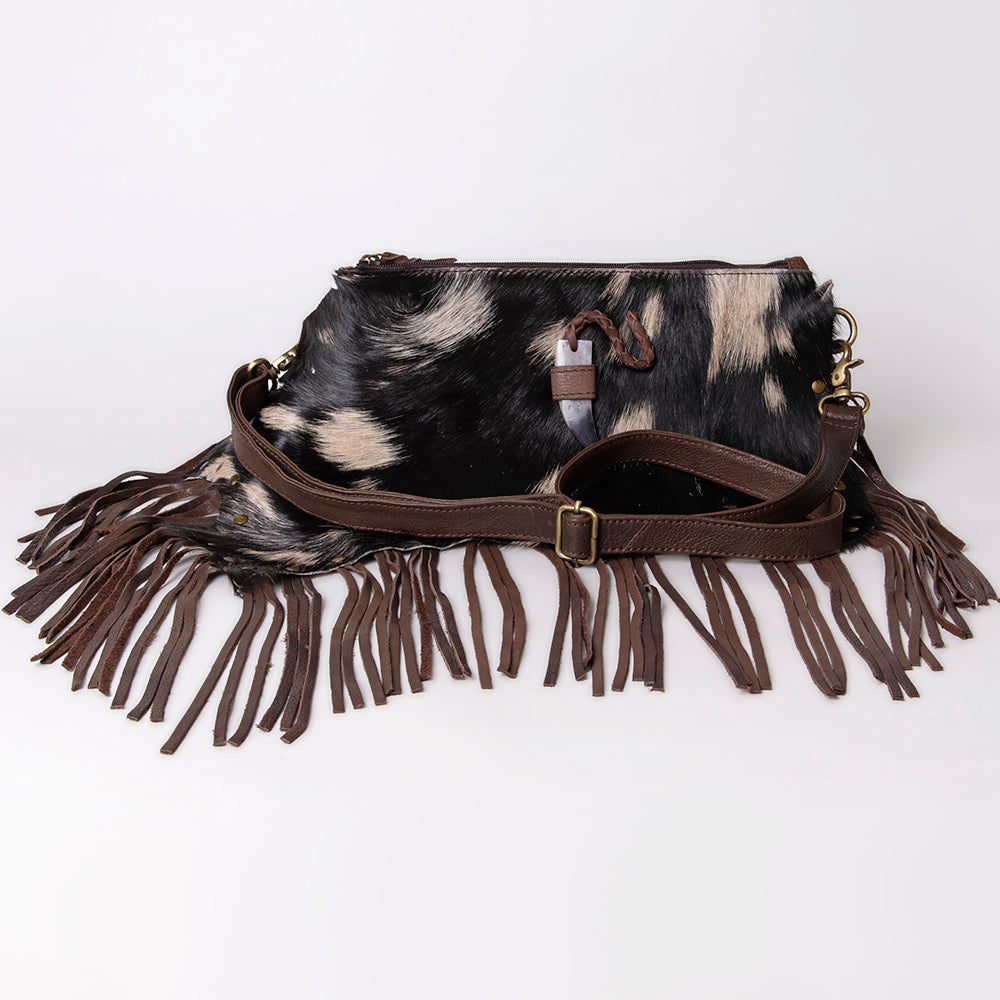 American Darling Cross Body Hair-On Genuine Leather Western Women Bag | Pink Handbag Purse Crossbody for Cute