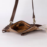 American Darling Cross Body Hair-On Genuine Leather Western Women Bag | Pink Handbag Purse Crossbody for Cute