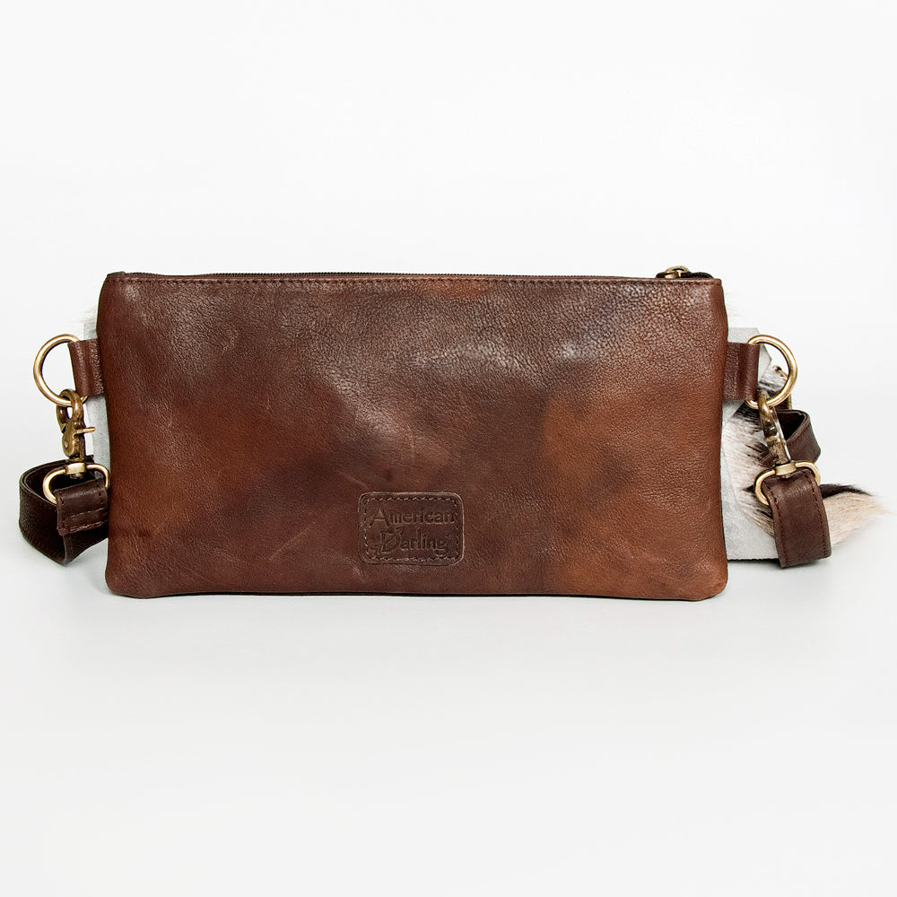American Darling Cross Body Hair On-Genuine Leather Western Women Bag Handbag Purse | Crossbody for Cute
