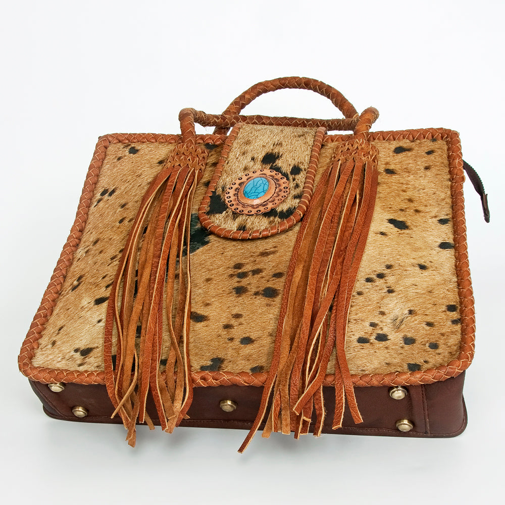 American Darling Tote Hair-On Genuine Leather Western Women Bag Handbag Purse | Travel Bags College Casual