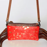 American Darling Small Crossbody Hair On Genuine Leather Western Women Bag Handbag Purse | for Cute