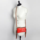 American Darling Small Crossbody Hair On Genuine Leather Western Women Bag Handbag Purse | for Cute