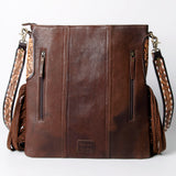 American Darling Large Crossbody Hand Tooled Saddle Blanket Genuine Leather Western Women Bag Handbag Purse | Cute