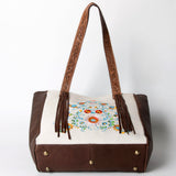 American Darling Tote Hair-On Genuine Leather Western Women Bag Handbag Purse | Travel Bags College Casual