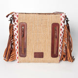 American Darling Signature Crossbody Hand Tooled Saddle Blanket Genuine Leather Women Bag Western Handbag Purse