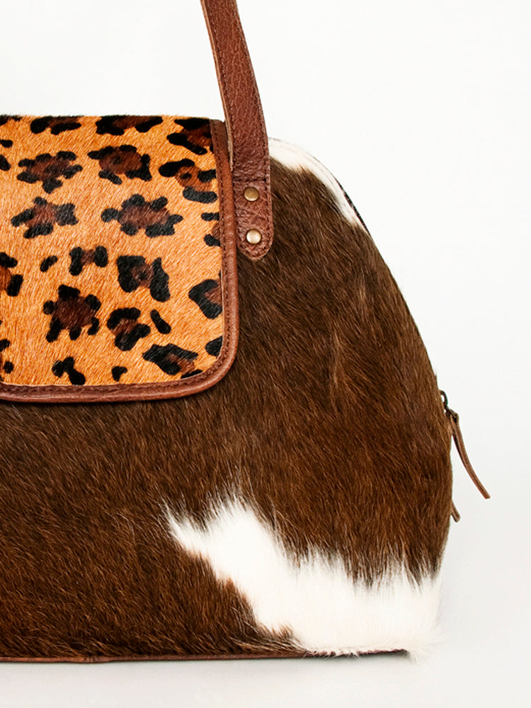 American Darling Tote Hair on Genuine Leather Western Women Bag Handbag Purse | Travel Bags College Casual