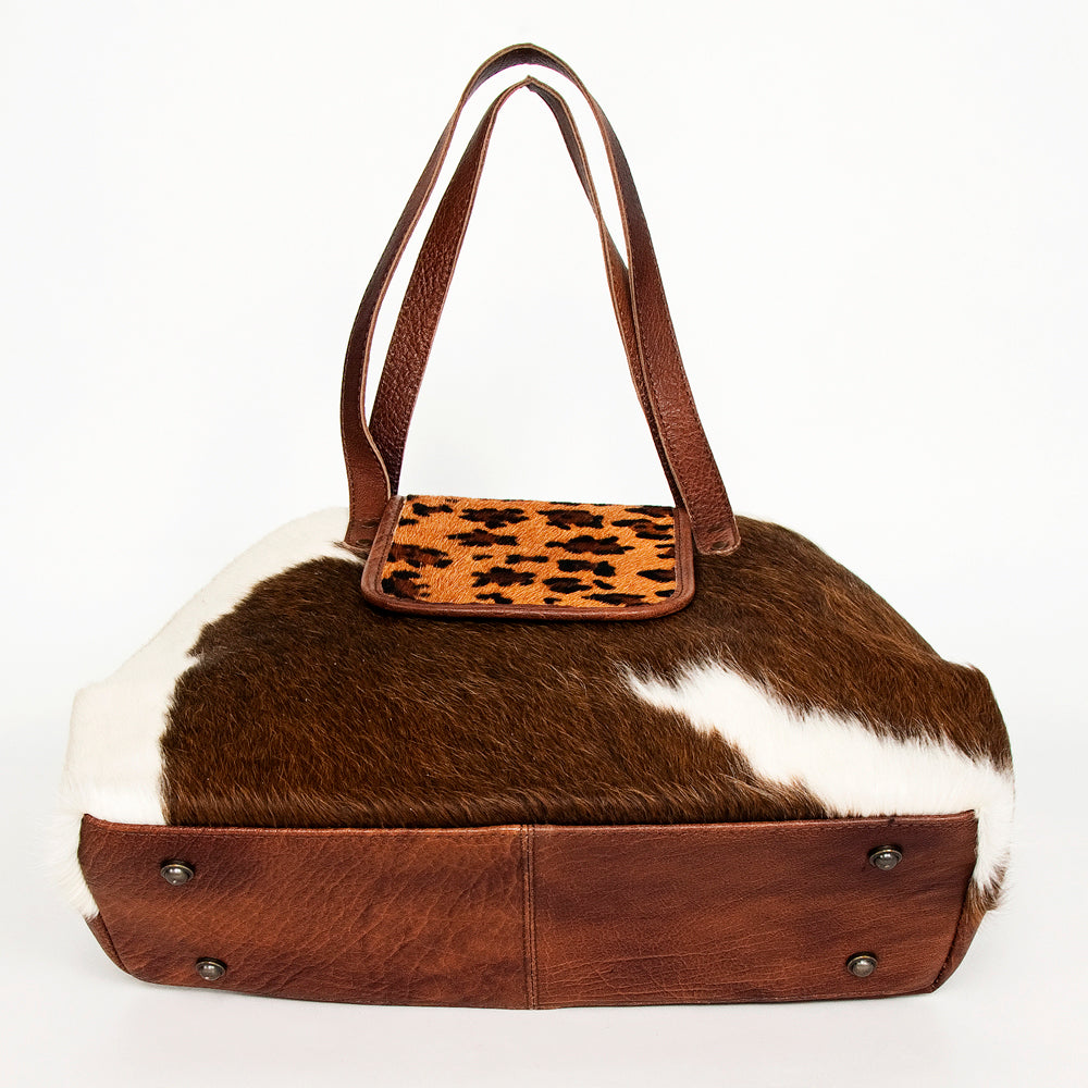 American Darling Tote Hair on Genuine Leather Western Women Bag Handbag Purse | Travel Bags College Casual