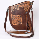 American Darling Cross Body Hand Tooled Genuine Leather Western Women Bag | Black Handbag Purse Crossbody for Cute