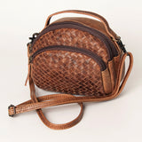 American Darling Cross Body Hair on Genuine Leather Western Women Bag | Black Handbag Purse Crossbody for Cute
