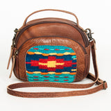 American Darling Cross Body Hair on Genuine Leather Western Women Bag | Black Handbag Purse Crossbody for Cute