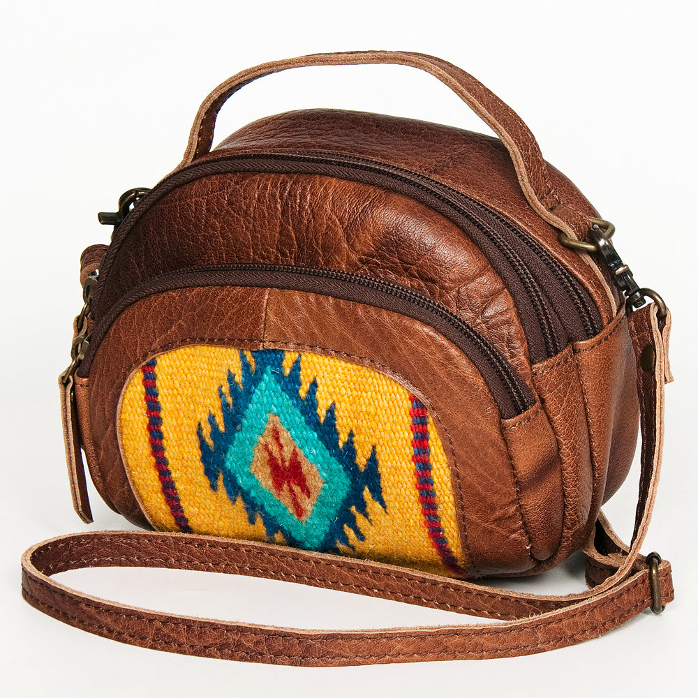 American Darling Cross Body Hair on Genuine Leather Western Women Bag | Black Handbag Purse Crossbody for Cute