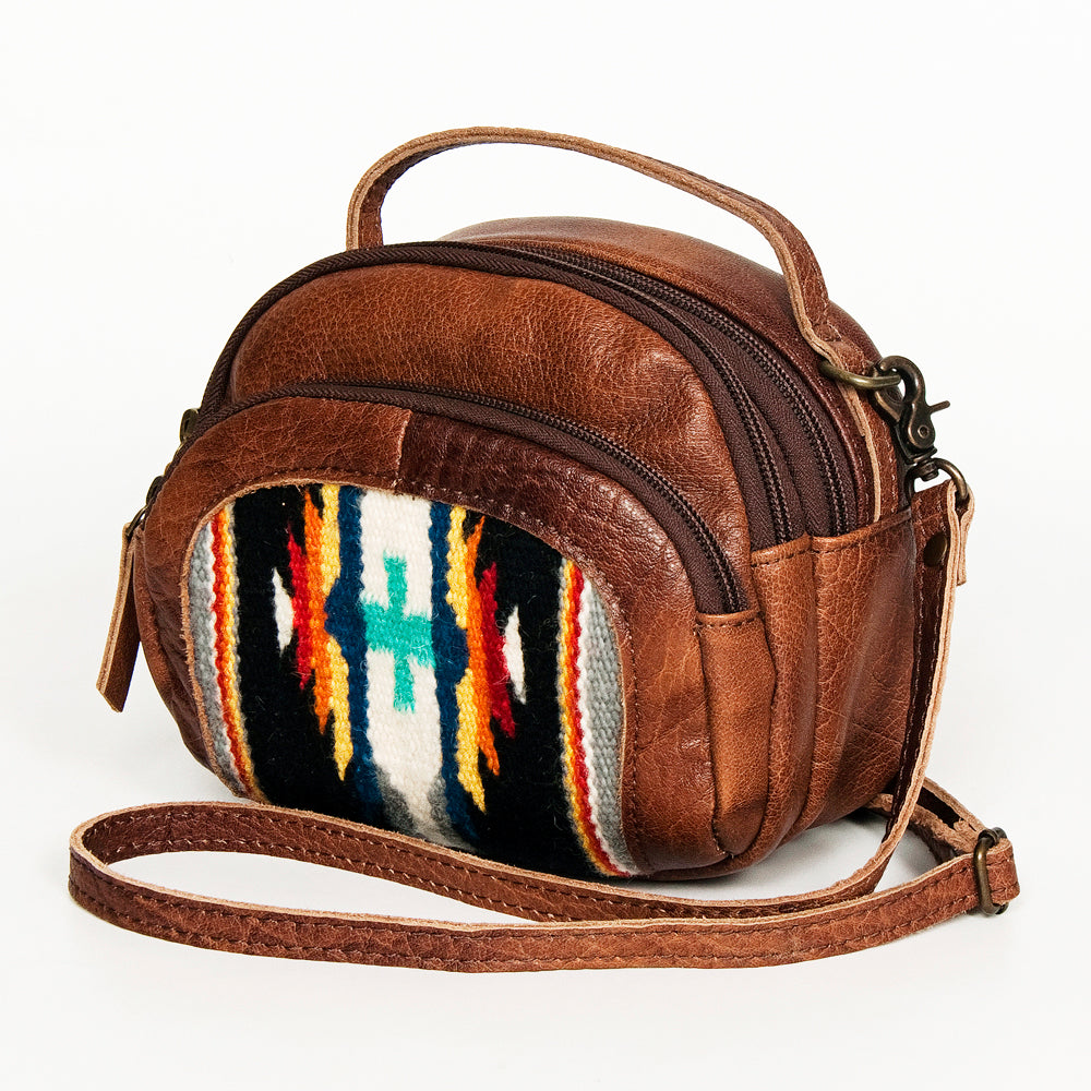 American Darling Cross Body Hair on Genuine Leather Western Women Bag | Black Handbag Purse Crossbody for Cute