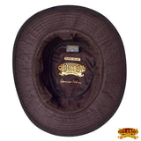 Crazy Horse Cow Suede Chocolate Brown Cowboy Hat Hilason
