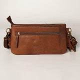 American Darling Small Crossbody Hand Tooled Saddle Blanket Genuine Leather Western Women Bag Handbag Purse | for Cute