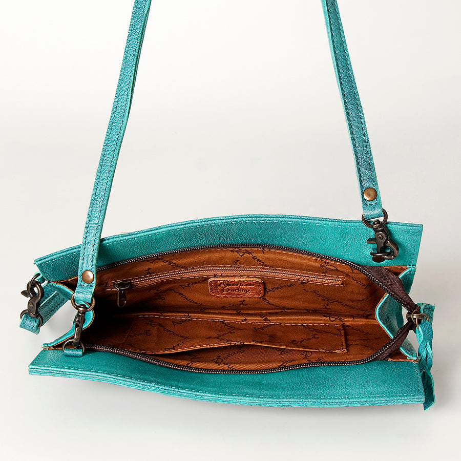 American Darling Cross Body Hand Tooled Genuine Leather Western Women Bag | Handbag Purse Crossbody for Cute