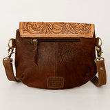 American Darling Messenger Hand Tooled Genuine Leather Western Women Bag Handbag Purse | Cute