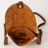 American Darling Messenger Hand Tooled Genuine Leather Western Women Bag Handbag Purse | Cute