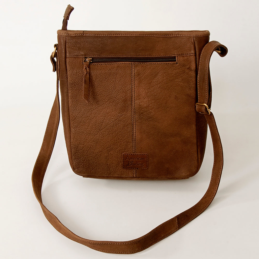 American Darling Cross Body Hand Tooled Hair on-Genuine Leather Western Women Bag Handbag Purse | Crossbody for Cute