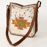 American Darling Large Crossbody Hand Tooled Genuine Leather Western Women Bag Handbag Purse | for Cute