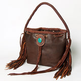 American Darling BucketFull Grain Genuine Leather Western Women Bag Handbag Purse | Western Bucket Bag | Travel Bucket Bags | College Bucket Bag | Casual Bucket Bag
