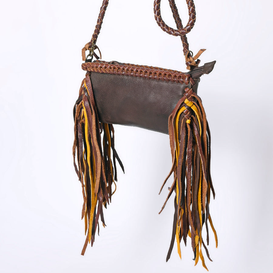 American Darling Cross Body Full Grain Genuine Leather Women Bag Western Handbag Purse - Uhorse