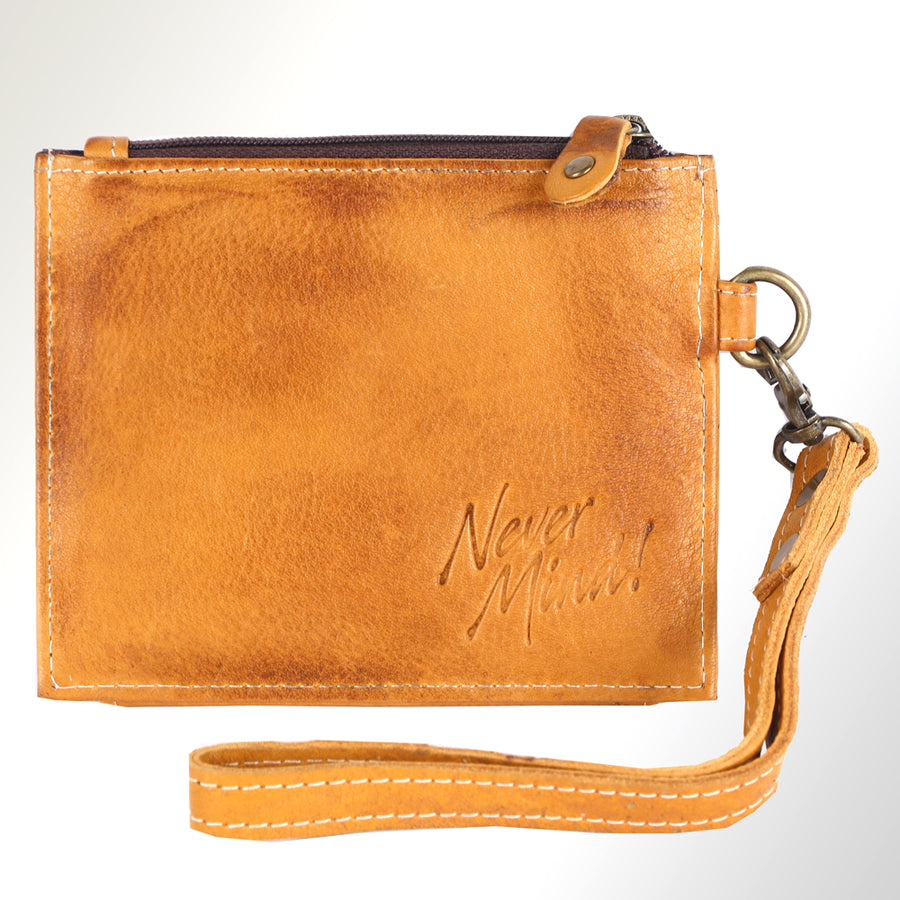 Never Mind Nmbgm133A Wallet Vintage Handmade Genuine Cowhide Leather Women Bag Western Handbag Purse