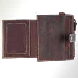 Never Mind Nmbgm133D Wallet Vintage Handmade Genuine Cowhide Leather Women Bag Western Handbag Purse