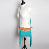 American Darling Small Crossbody Genuine Leather women bag western handbag purse