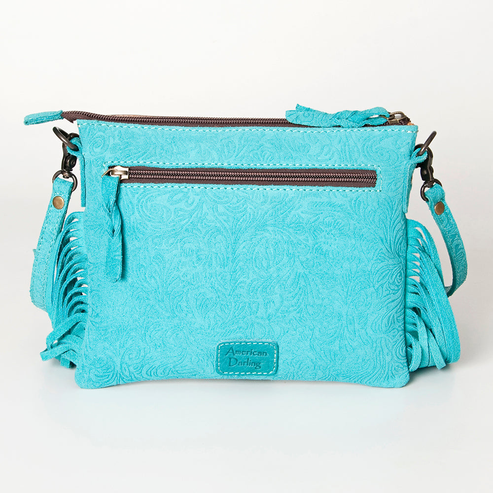 American Darling Small Crossbody Genuine Leather women bag western handbag purse