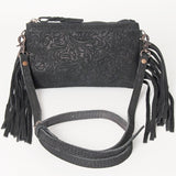 American Darling Small Crossbody Full Grain Genuine Embossed Leather Western Women Bag Handbag Purse | for Cute