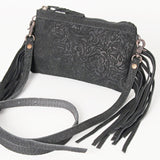 American Darling Small Crossbody Full Grain Genuine Embossed Leather Western Women Bag Handbag Purse | for Cute