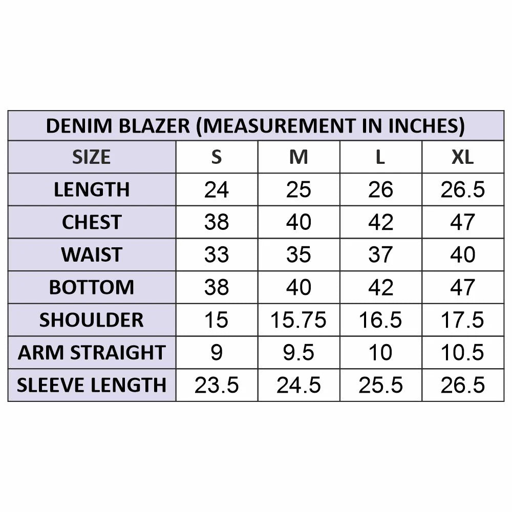 ADBZ017 Genuine leather Hand tooled hand carved Women 100% cotton Denim Blazer dress jacket ladies Girl