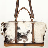 American Darling ADBG917 Duffel Hair-On Genuine Leather Women Bag Western Handbag Purse