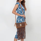 American Darling Cross Body Full Grain Genuine Leather Women Bag Western Handbag Purse | Crossbody for Cute
