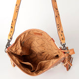 American Darling Cross Body Hand Tooled Saddle Blanket Genuine Leather Western Women Bag Handbag Purse | Crossbody for Cute