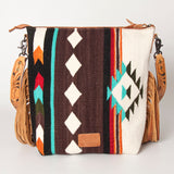 American Darling Cross Body Hand Tooled Saddle Blanket Genuine Leather Western Women Bag Handbag Purse | Crossbody for Cute
