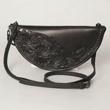 American Darling Taco Hand Tooled Genuine Leather Women Bag Western Handbag Purse