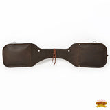 Hilason Floral Western Horse Leather Saddle Bag Heavyduty Traditional Trail Ride