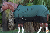 Hilason 1200D Turnout Light Winter Waterproof Rain Sheet Horse Black