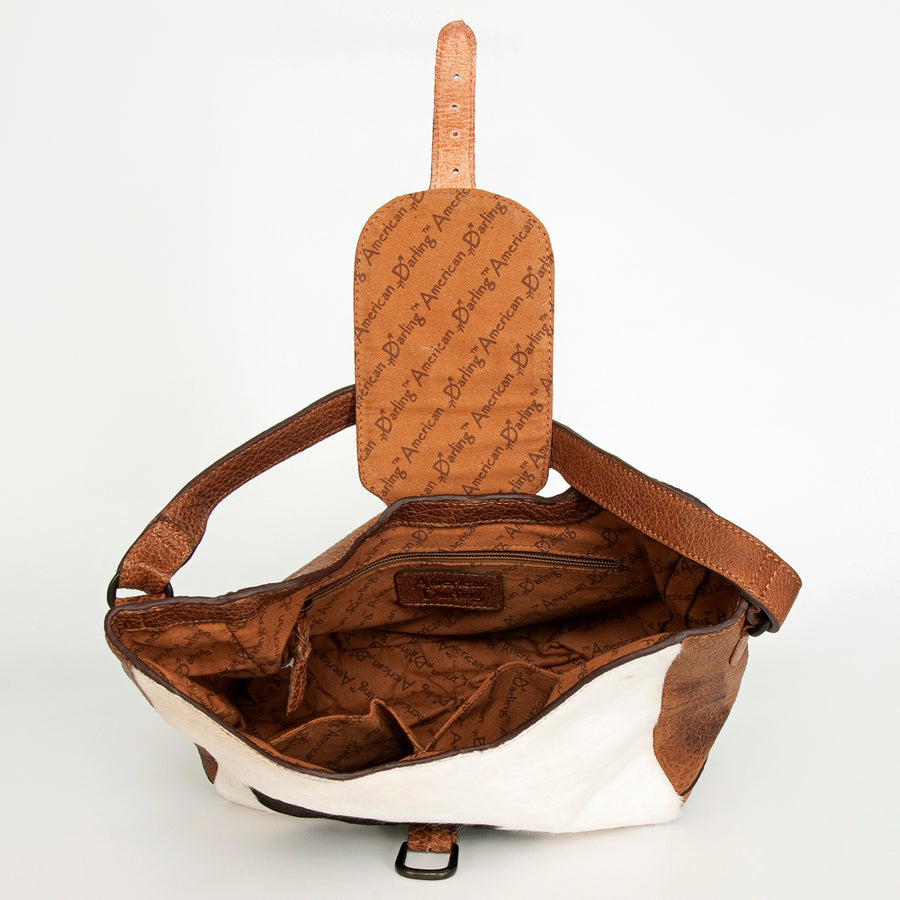 American Darling Tote Hand Tooled Genuine Leather women bag western handbag purse
