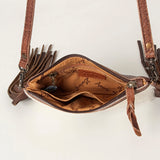 American Darling Small Crossbody Hair On Genuine Leather Western Women Bag Handbag Purse | for Cute