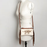 American Darling Small Crossbody Hair On Genuine Leather Western Women Bag Handbag Purse | for Cute