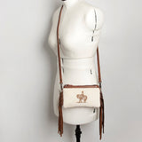 American Darling Small Crossbody Hair On Genuine Leather Western Women Bag Handbag Purse | for Cute