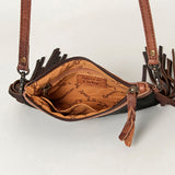 American Darling Small Crossbody Hair On Genuine Leather Western Women Bag Handbag Purse | for Cute